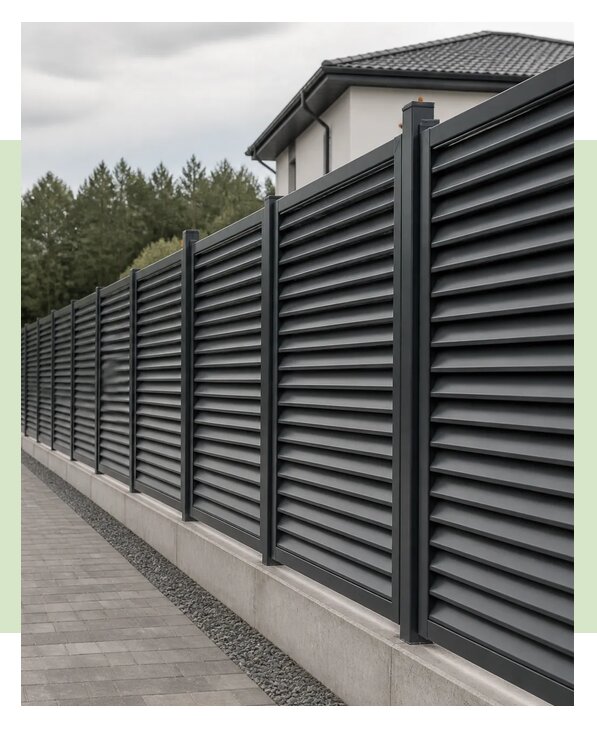 Секционный металлический забор в Бугуруслане по цене от 3567 р. | ЗаборЭксеперт-Бгр