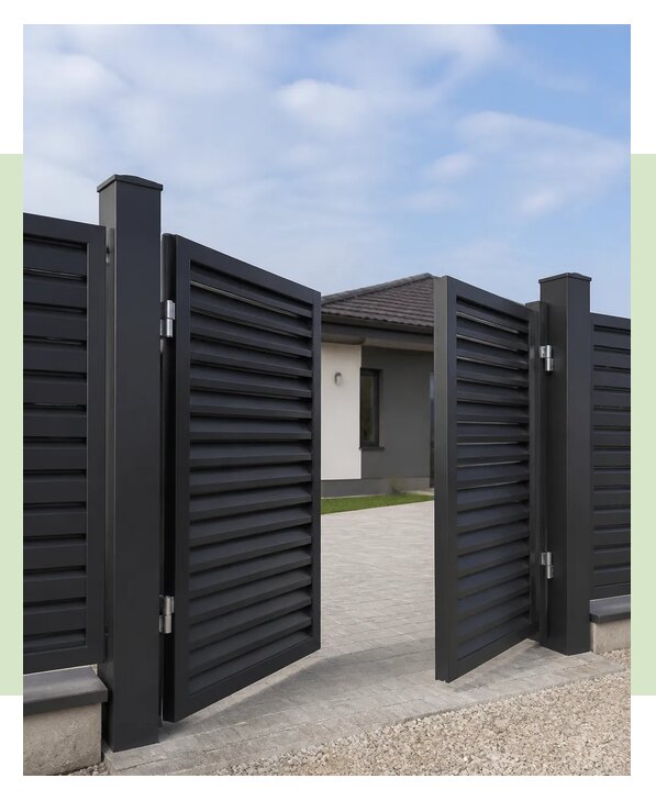 Монтаж распашных ворот с приводом в Бугуруслане по цене от 25475 р. | ЗаборЭксеперт-Бгр